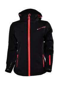 Peak Mountain Amala Kadın Softshell Ceket-SİYAH-TURUNCU - 1