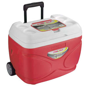 Pinnacle Prudence Tekerlekli Buzluk 30 Litre-KIRMIZI - 1