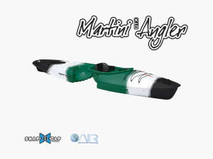 Point65 Martini GTX Angler Solo Kano-YEŞİL - 1