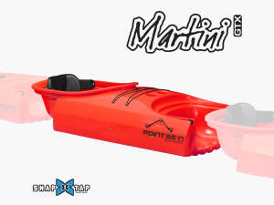 Point65 Martini GTX Mid Section Orta Parça Kano-KIRMIZI - 1