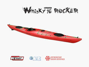 Point65 Whisky 16 Rocker Rudder & Skeg Kano-TURUNCU - 1