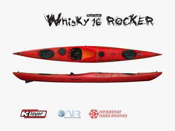 Point65 Whisky 16 Rocker Rudder & Skeg Kano-TURUNCU