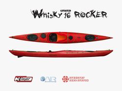 Point65 - Point65 Whisky 16 Rocker Rudder & Skeg Kano-TURUNCU (1)