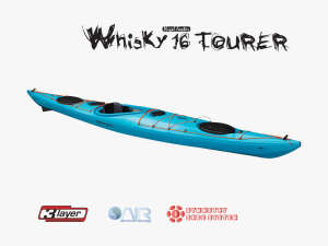 Point65 Whisky 16 Tourer Rudder & Skeg Kano-MAVİ - 1