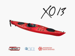 Point65 XO13 GTE 3L Rudder & Skeg Kano-KIRMIZI - 1