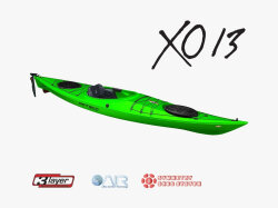 Point65 XO13 GTE 3L Rudder & Skeg Kano-YEŞİL - Point65