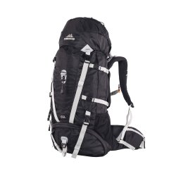 QuickUP Hiking Sırt Çantası 65 Litre-SİYAH-GRİ - Quick Up