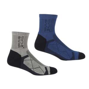 Regatta 2pk Outdoor Active Erkek Çorap-GRİ - 1