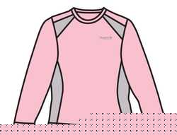 Regatta - Regatta Base T-Shirt Kadın Üst İçlik-PEMBE (1)