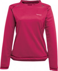 Regatta Base T-Shirt L/S Kadın Uzun Kollu Üst İçlik-PEMBE - Regatta