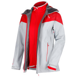 Regatta Carletta II 3in1 Kadın Ceket-KIRMIZI-GRİ - 5