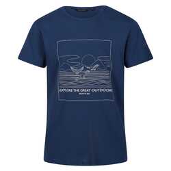 Regatta - Regatta Cline VII Erkek T-Shirt-MAVİ