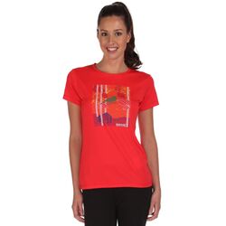Regatta - Regatta Fingal Kadın T-Shirt-TURUNCU