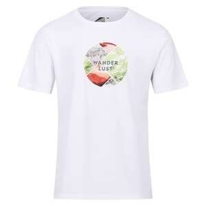 Regatta Fingal Slogan II Erkek T-Shirt-BEYAZ