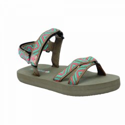 Regatta Gris Seaterra Çocuk Sandalet-YEŞİL - Regatta