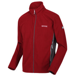 Regatta Highton Zip Fleece Erkek Polar-BORDO - Regatta