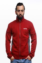 Regatta - Regatta Highton Zip Fleece Erkek Polar-BORDO (1)