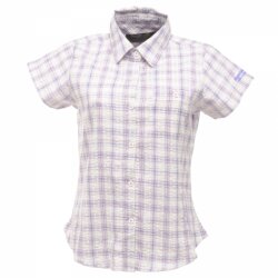 Regatta Jenna Checkd Kadın Gömlek-LİLA - Regatta