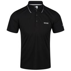 Regatta - Regatta Maverik V Polo Yaka Erkek T-Shirt-SİYAH