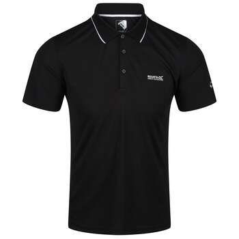 Regatta Maverik V Polo Yaka Erkek T-Shirt-SİYAH