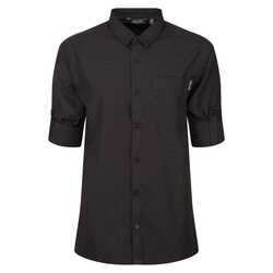 Regatta - Regatta Mindano L/S V Erkek Gömlek-GRİ