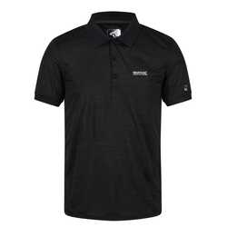 Regatta - Regatta Remex II Erkek Polo Yaka T-Shirt-SİYAH