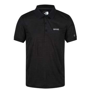 Regatta Remex II Erkek Polo Yaka T-Shirt-SİYAH