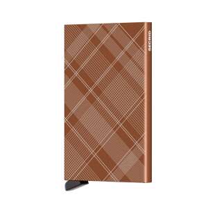 Secrid Cardprotector Laser Cüzdan Kartlık-KAHVERENGİ - 1