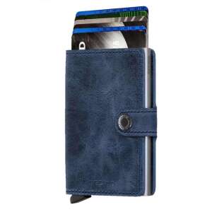 Secrid Crisple Para Cüzdanı Kartlık-MAVİ-SİYAH - 1