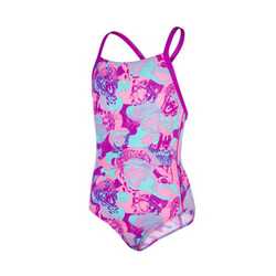 Speedo - Speedo Allover Rippleback Çocuk Mayo (1)