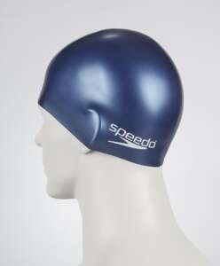 Speedo Junior Silicon Swim Cap Mavi Bone - 1