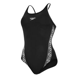 Speedo - Speedo Monogram Msbk AF Kadın Mayo (1)