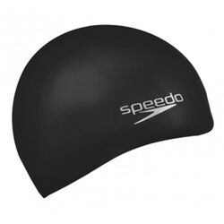 Speedo - Speedo Moulded Silikon Erkek Bone-SİYAH