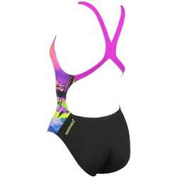 Speedo - Speedo Plmt Digi Pbck 2 Af Kadın Mayo (1)