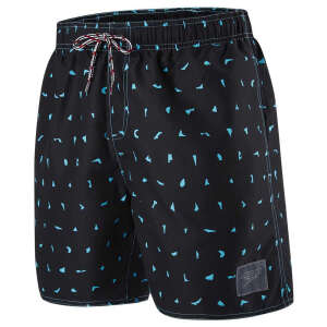 Speedo Prt-Chk Şort Mayo-SİYAH-MAVİ - 1