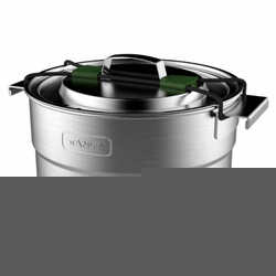 Stanley - Stanley Adventure Çelik 21 Parça Kamp Pişirme Seti 3.50 Litre-GRİ (1)