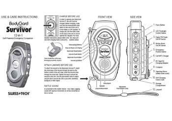 Swisstech BodyGard Survivor 12 In 1 Otomatik Acil Durum Rehberi