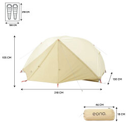 TAWA Eono Deluxe Trekking Çadır - 8