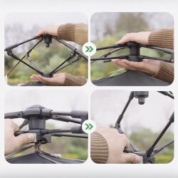 TAWA Otomatik 3 Kişilik Çadır - 4