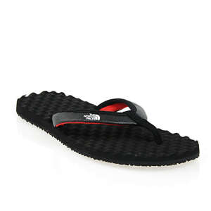 The North Face Base Camp Parmak Arası Kadın Terlik-SİYAH-KIRMIZI - 1