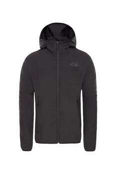 The North Face M Flyweight Hoodie Kapüşonlu Erkek Ceket-SİYAH