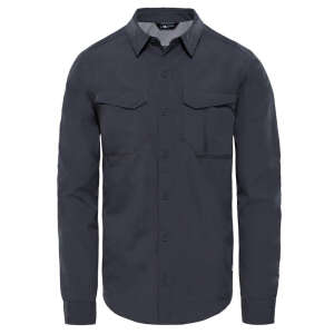 The North Face M LS Sequoia Erkek Gömlek-GRİ - 1