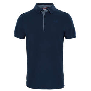 The North Face M Premium Polo Piquet Erkek T-Shirt-LACİVERT - 1