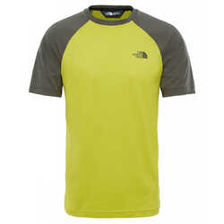 The North Face M Tanken Raglan Tee Erkek T-Shirt-YEŞİL - Thumbnail