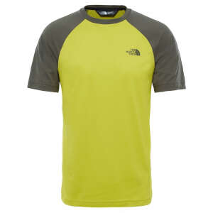 The North Face M Tanken Raglan Tee Erkek T-Shirt-YEŞİL - 1