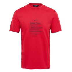 The North Face - The North Face M Tansa Tee Erkek T-Shirt-KIRMIZI