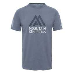 The North Face - The North Face M Wicker Graphi CR EU Erkek T-Shirt-GRİ