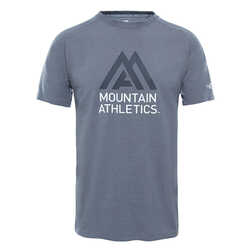 The North Face - The North Face M Wicker Graphi CR EU Erkek T-Shirt-GRİ