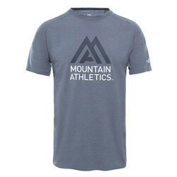The North Face - The North Face M Wicker Graphi CR EU Erkek T-Shirt-GRİ