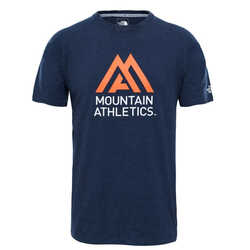 The North Face - The North Face M Wicker Graphi CR EU Erkek T-Shirt-MAVİ (1)